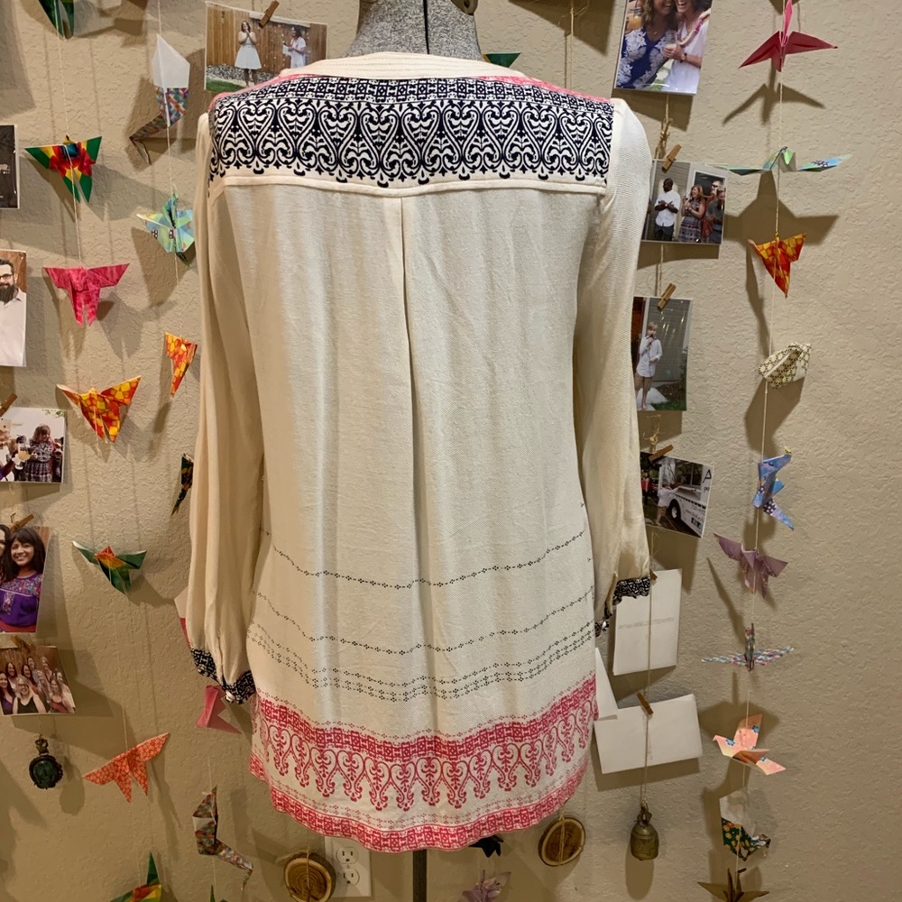 Boho Patterned Blouse - Picture 5 of 8